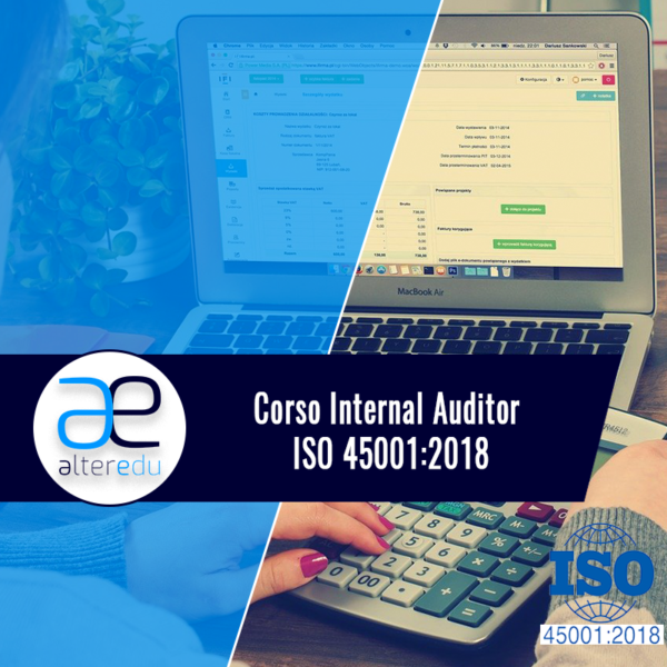 Corso Internal Auditor ISO 45001-2018