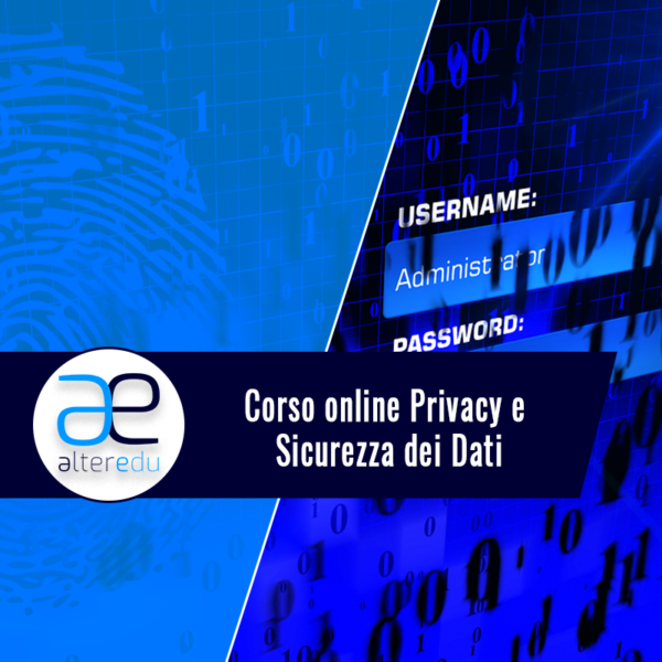 Corso online Privacy e Sicurezza dei Dati