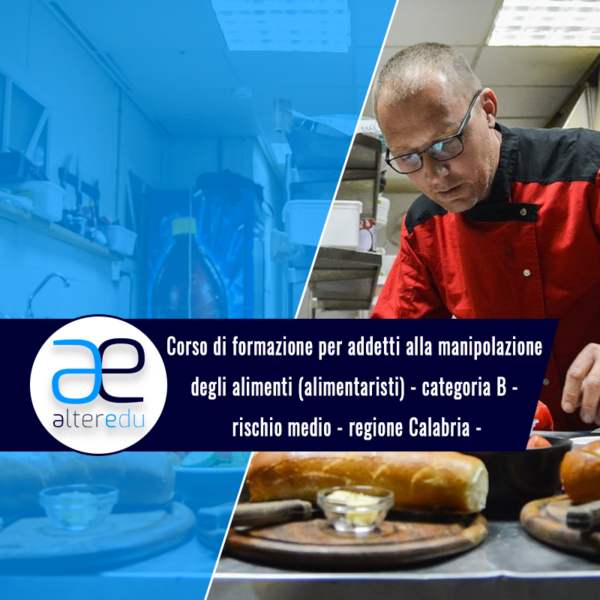 Corso di formazione per addetti alla manipolazione degli alimenti