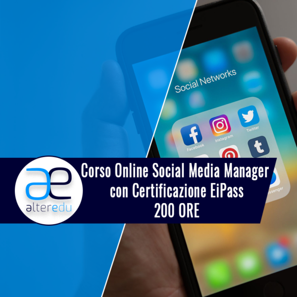 Corso Online Social Media Manager con Certificazione EiPass