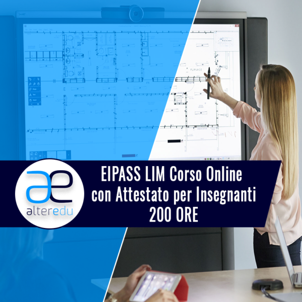 EIPASS LIM Corso Online con Attestato per Insegnanti